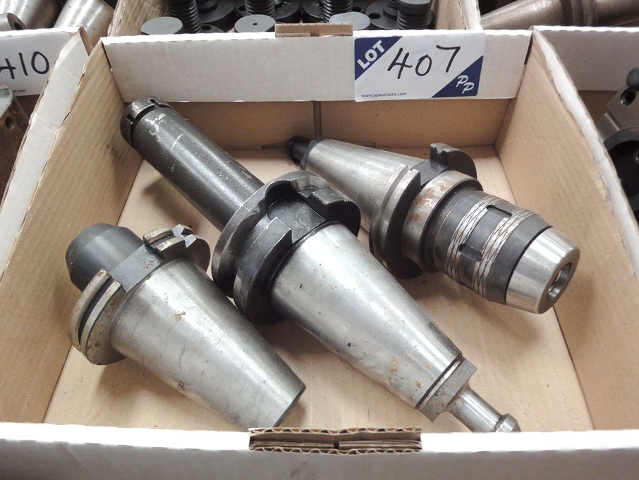 Qty various 50 int tool holders - Lot Located at:...