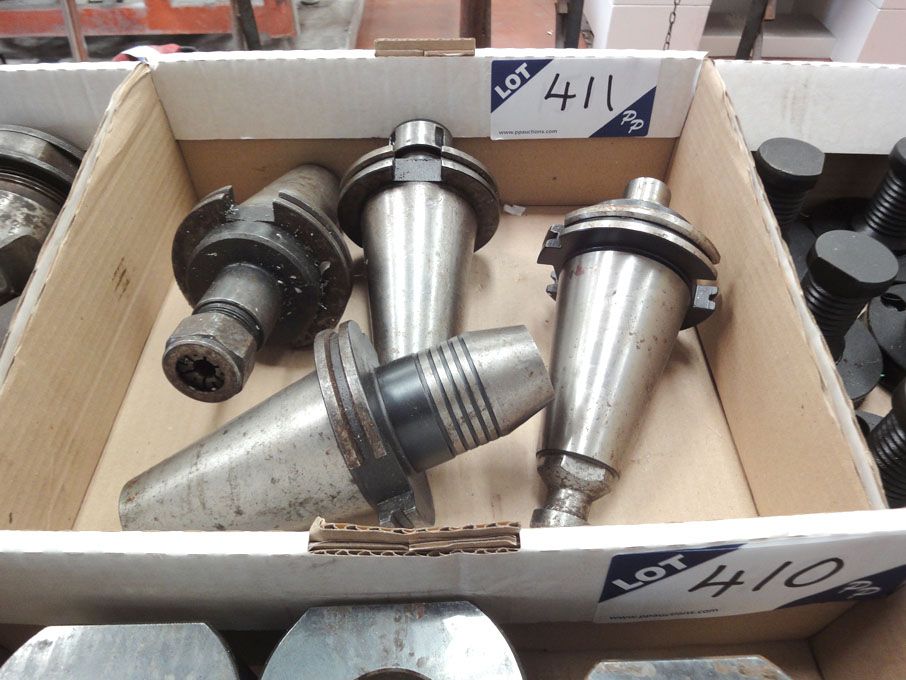 Qty various 50 int taper tool holders - Lot Locate...