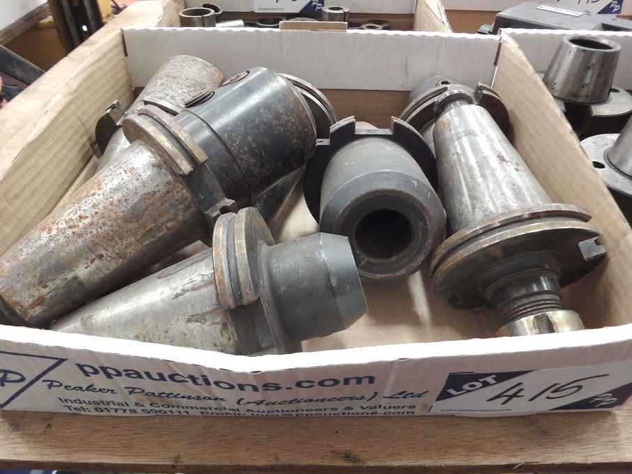 Qty various 50 int tool holders - Lot Located at:...