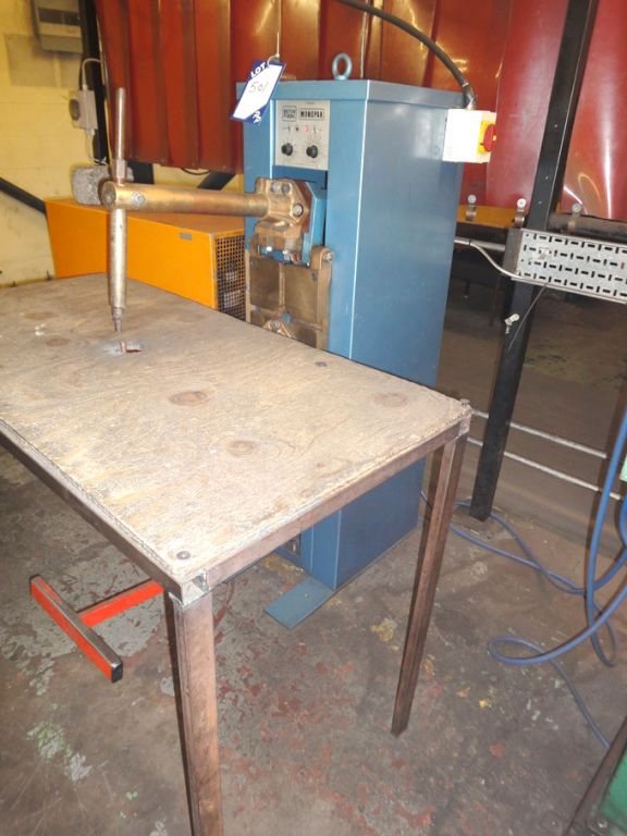British Federal WP1 spot welder, 52kva, 150rms, fo...
