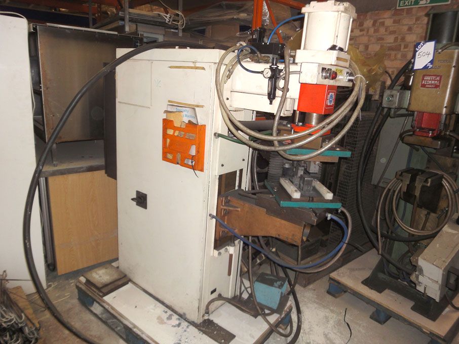 British Federal 330kva projection welder, 980rms,...