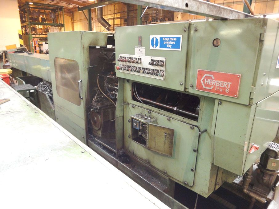 Herbert 1 3/8" 6 spindle bar auto, 252-2181rpm, 6m...