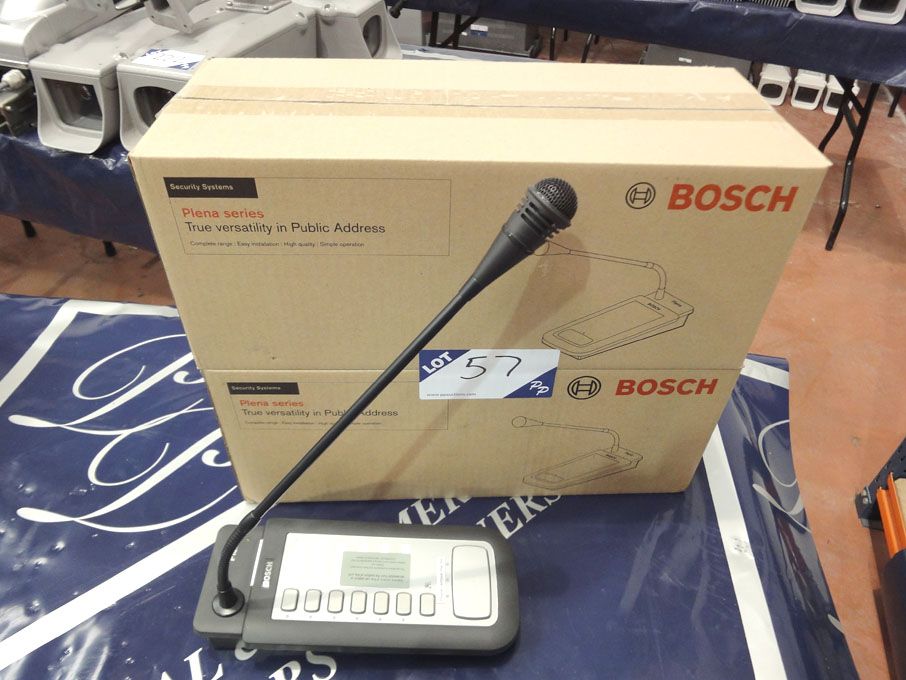 2x Bosch Plena LBB1956/00 call stations (boxed & u...