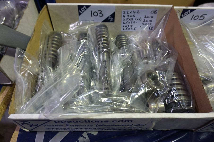 Qty Amada punch tooling as photo - Lot located at:...
