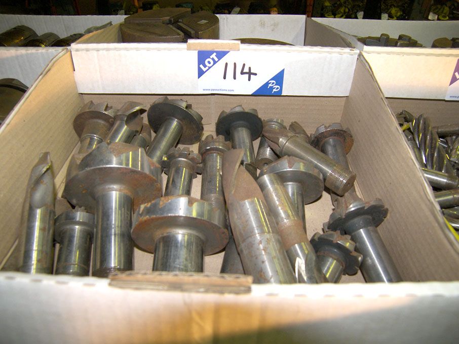 Qty HSS end mills, hole cutters etc