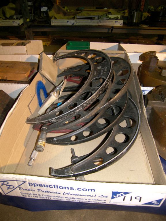 Qty Starrett etc micrometers to 400mm