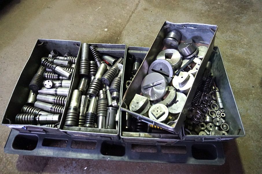 Qty Amada punch tooling including punch, dies, spr...