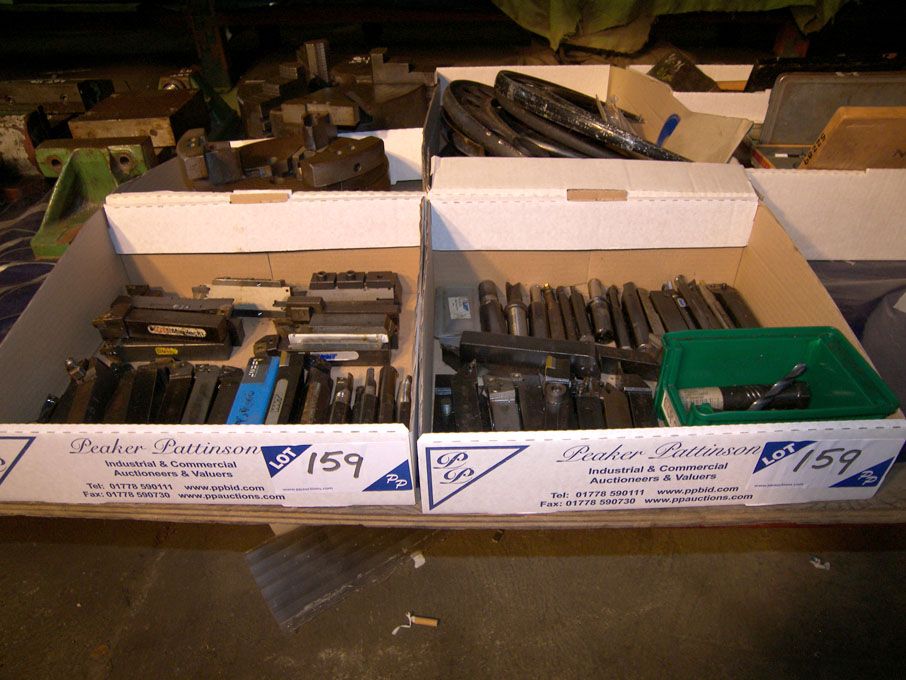 Qty turning tools, tool holders etc
