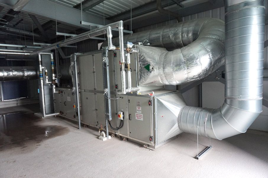 Mallard Euroair forced air handling system, 6x1x2m...