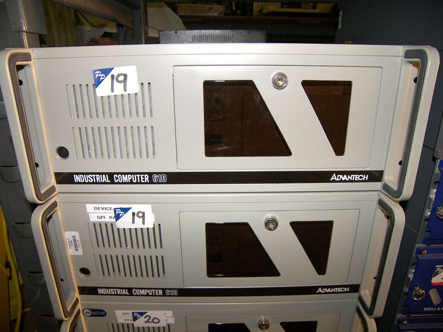 2x Advantech 610 industrial computer