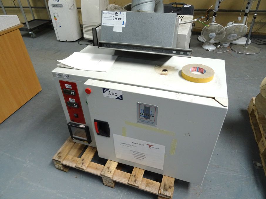 HTL Limited electric lab oven, 480x300x400mm ID -...