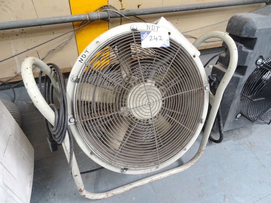 Elta floor type industrial fan, 18" dia - Lot loca...