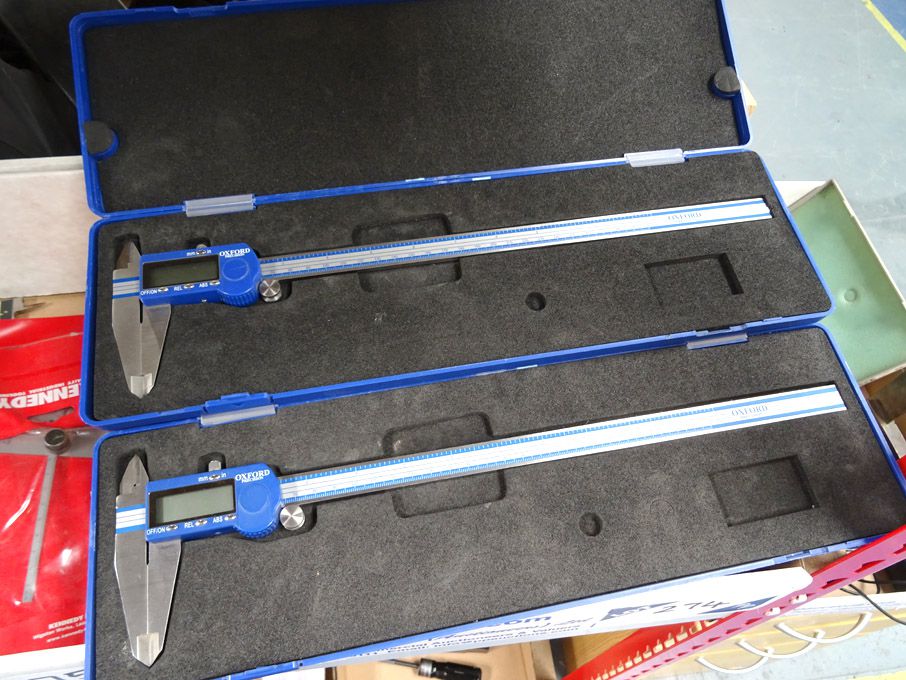 2x Oxford Precision 300mm digital vernier calipers...