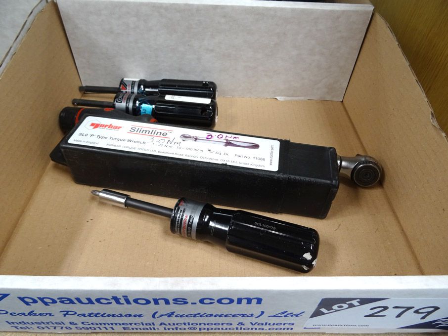 Qty various Torque Leader torque wrenches etc - Lo...