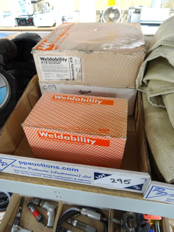 Weldability gas regulator, Weldability A18 mild st...