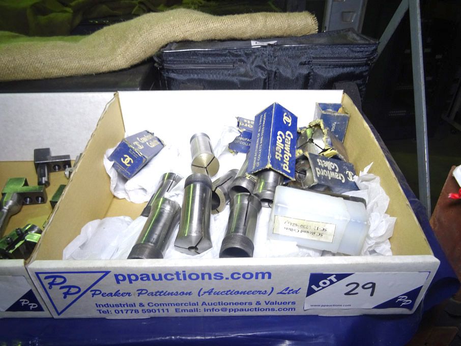 Qty various sized collets - Lot located at: PP Sal...