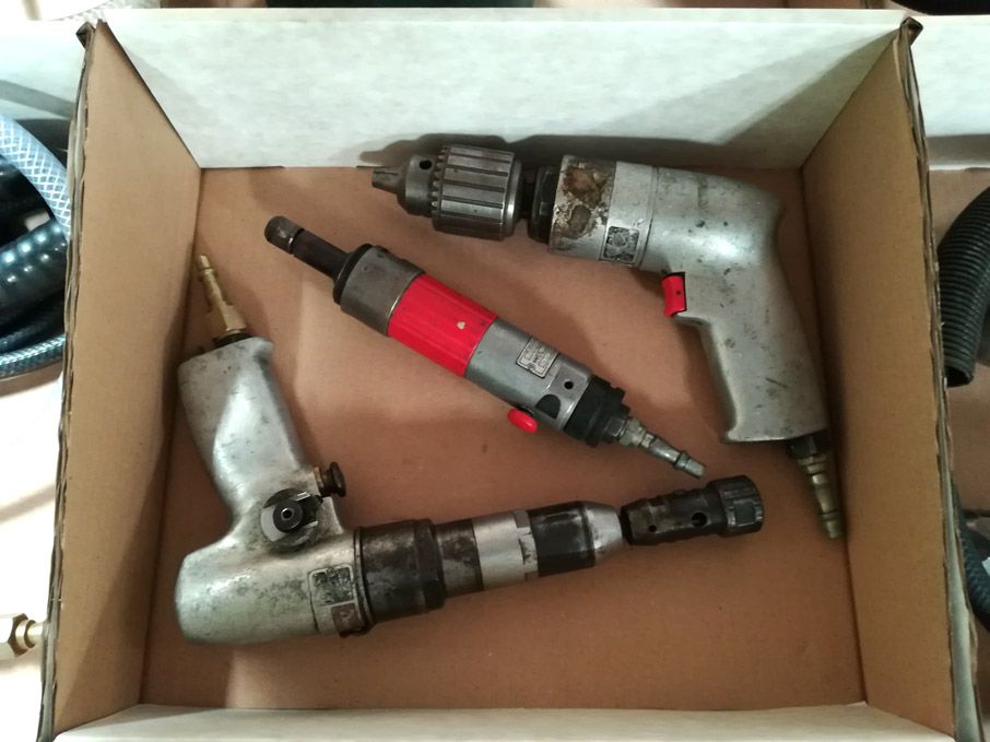 Desoutter pneumatic driver, 2x Desoutter pneumatic...