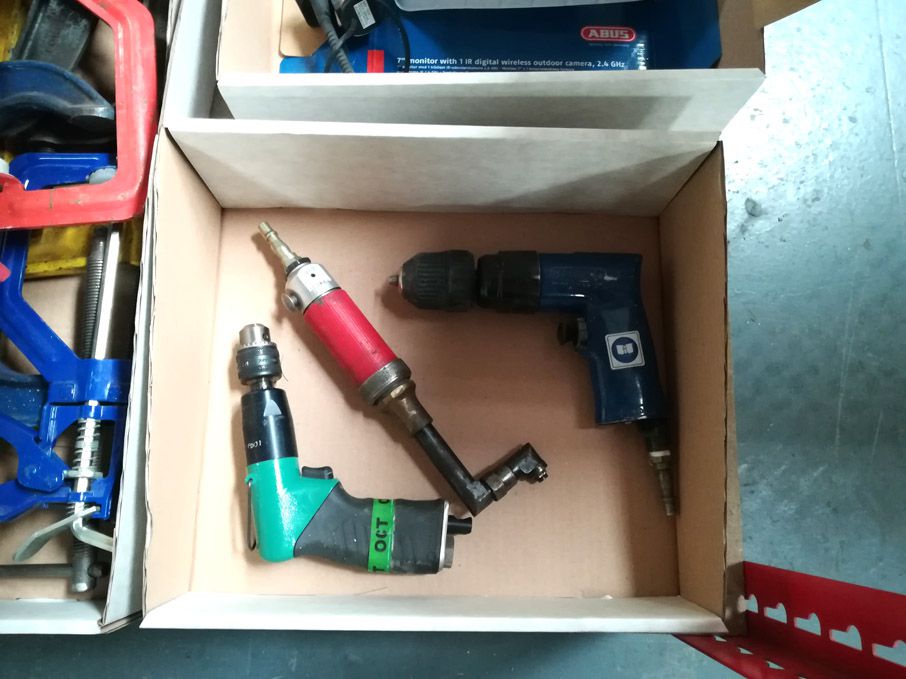 Qty various pneumatic tools / drivers etc - Lot lo...