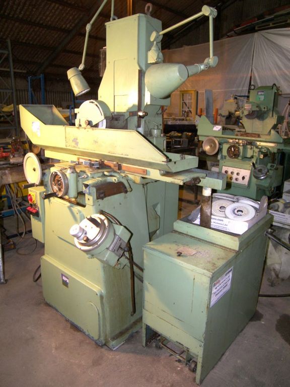 Jones & Shipman 540L surface grinder, 18x6" mag ch...