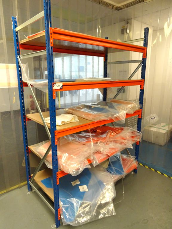 1 bay light duty boltless storage racking, multish...