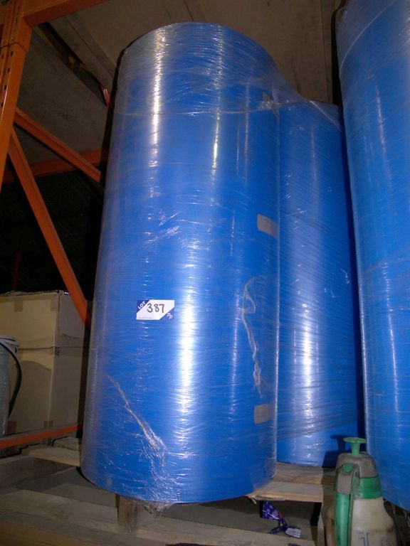3 rolls Deku embossed film, 1320mm wide x 0.05mm t...