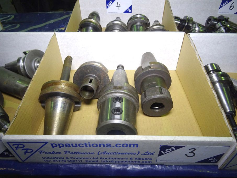 4x various BT 50 tool holders - Lot located at: PP...