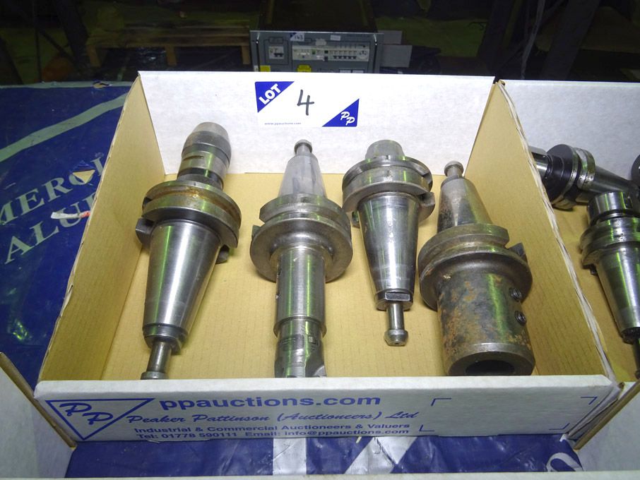 4x various BT 50 tool holders - Lot located at: PP...