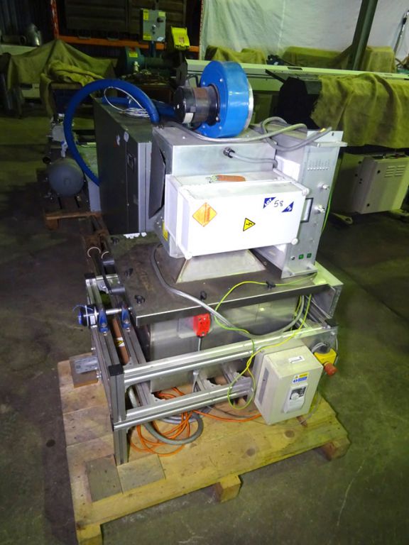 Elec Poly microwave treatment rig with GU025 gener...