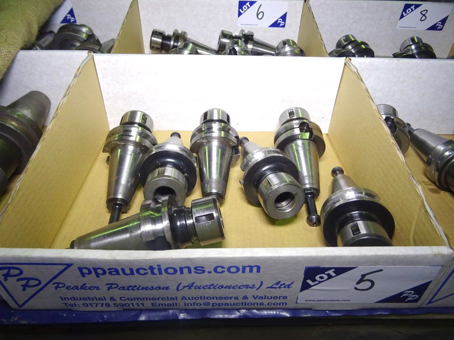 5x Kennametal BT 40 tool holders - Lot located at:...