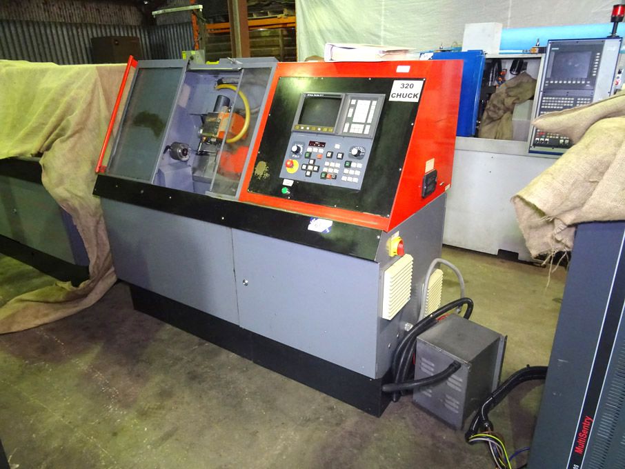 Emco 320 CNC turning centre, GE Fanuc series O-T c...