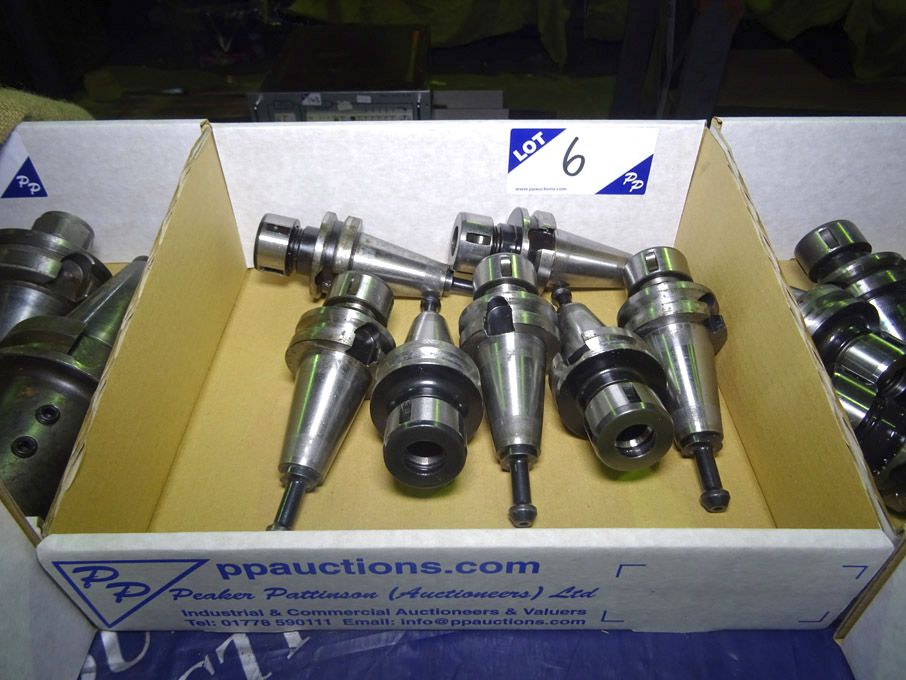 7x Kennametal BT 40 tool holders - Lot located at:...