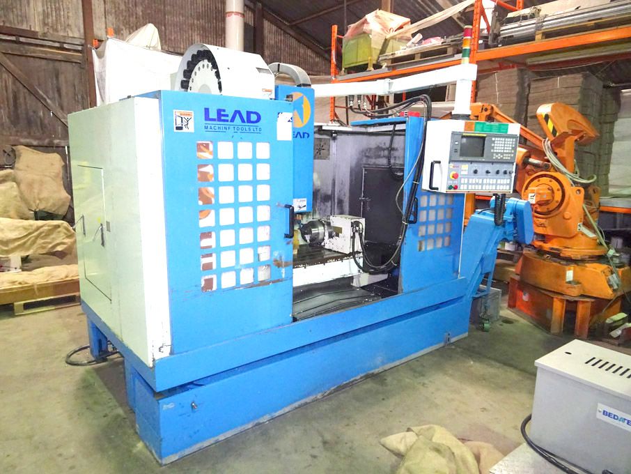Leadwell Takumi V10MH CNC VMC, Fanuc Series 18M co...