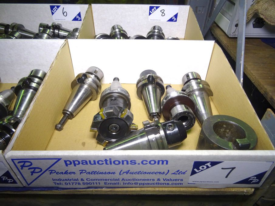 6x Kennametal BT 40 tool holders - Lot located at:...