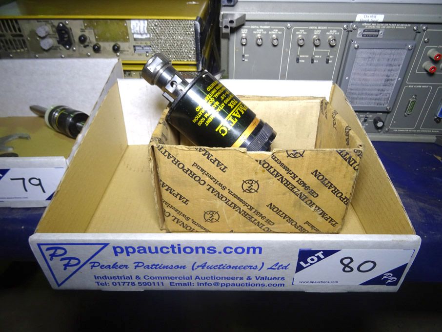 Tic Tapmaster 70x tapping head M5 - M18 reversible...