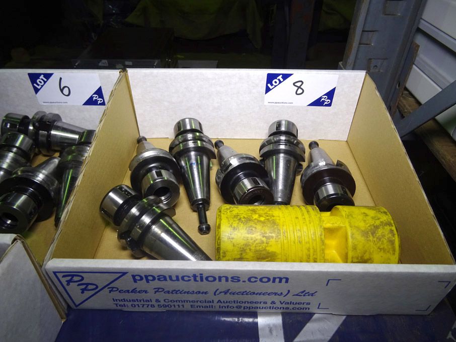 7x Kennametal BT 40 tool holders - Lot located at:...