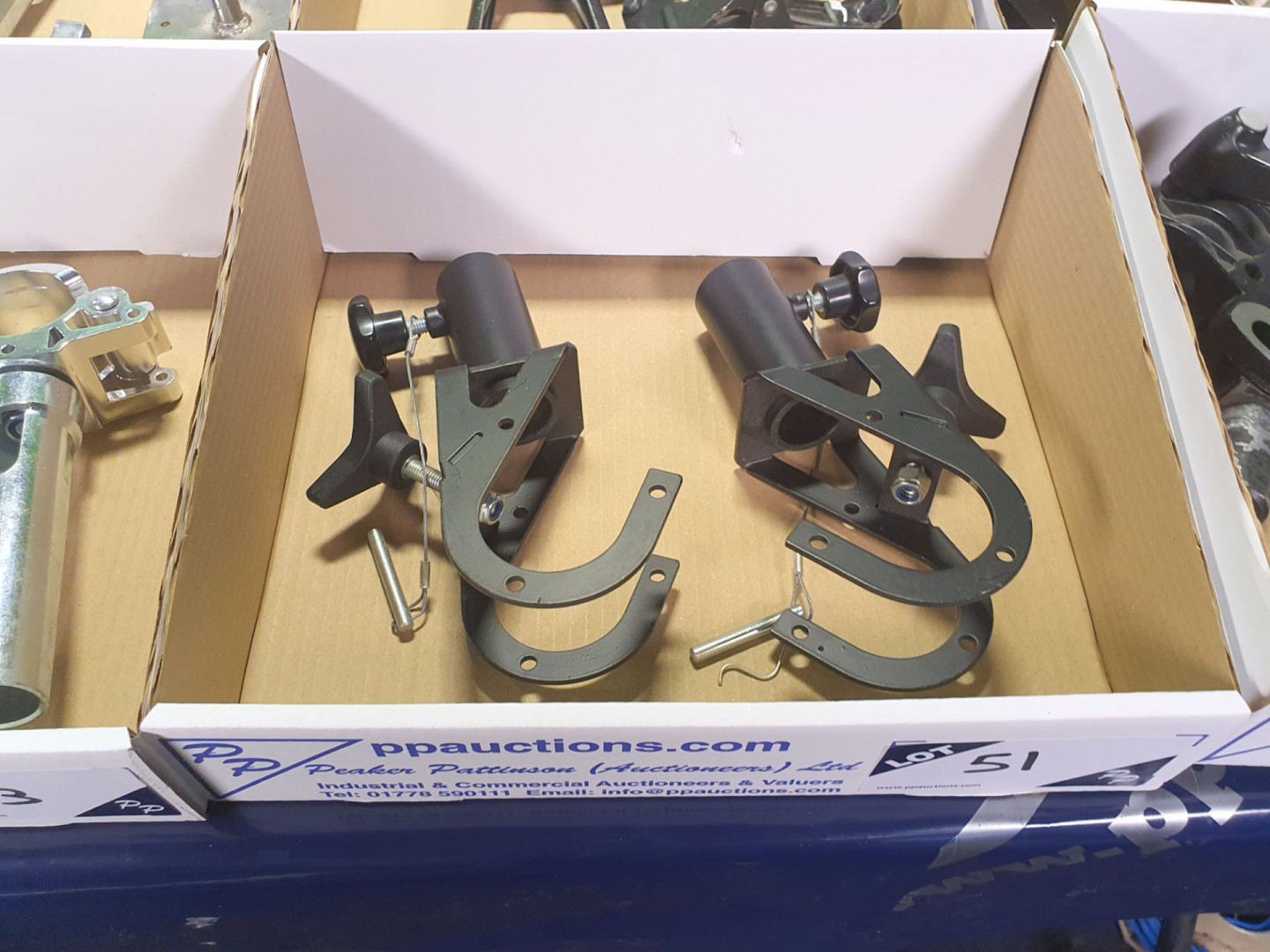 2x scaffold barrel clamps, 28mm, female