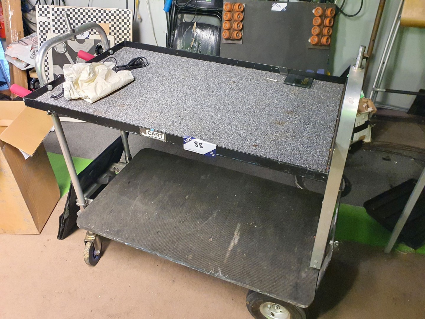 Mobile 2 tier trolley