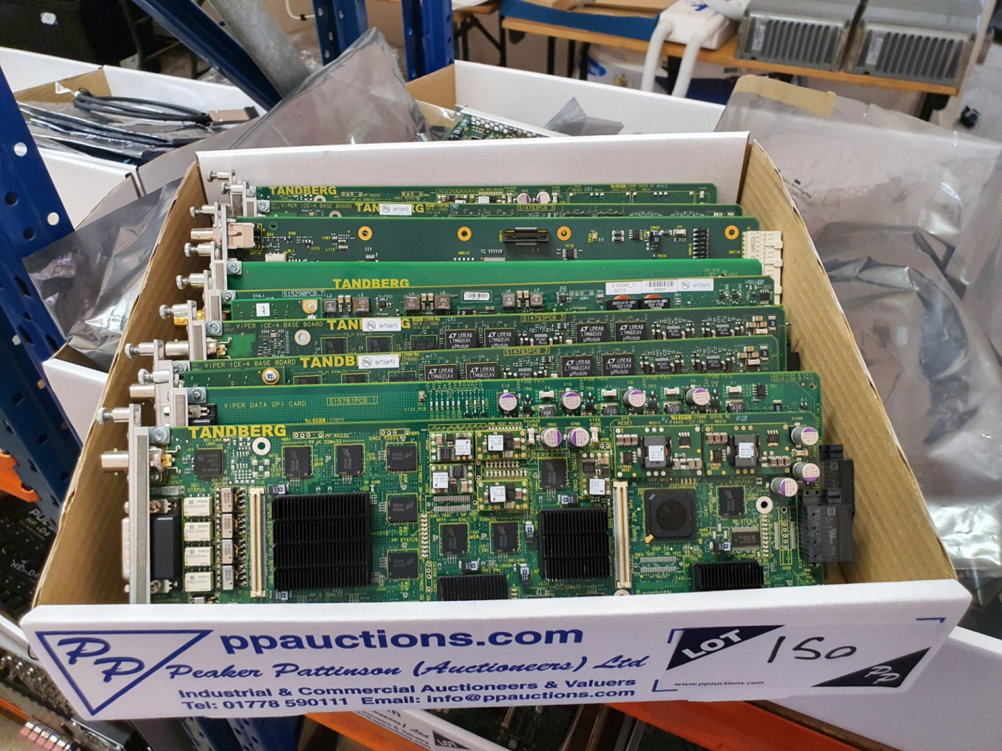 Tandberg plug in cards inc: 2x EN8100 MPEG2 VCM, V...