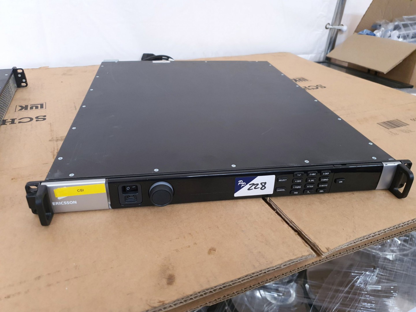 Ericsson AVP4000 encoder with 4x EI9001T transcode...