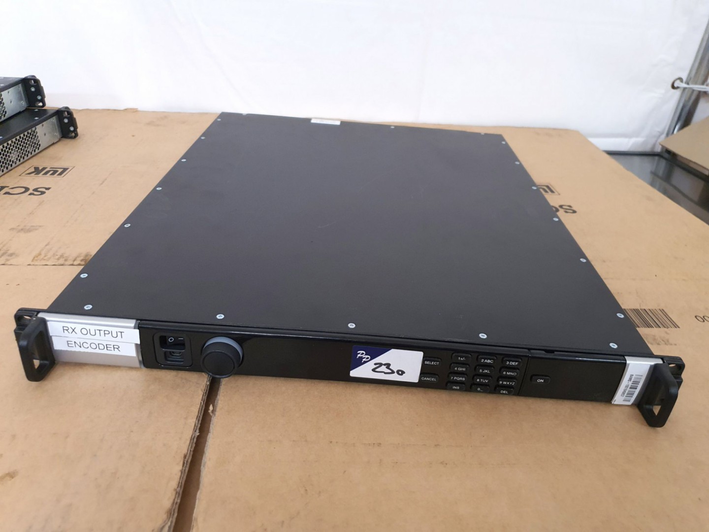 Ericsson AVP4000 encoder with 4x EI9001T transcode...