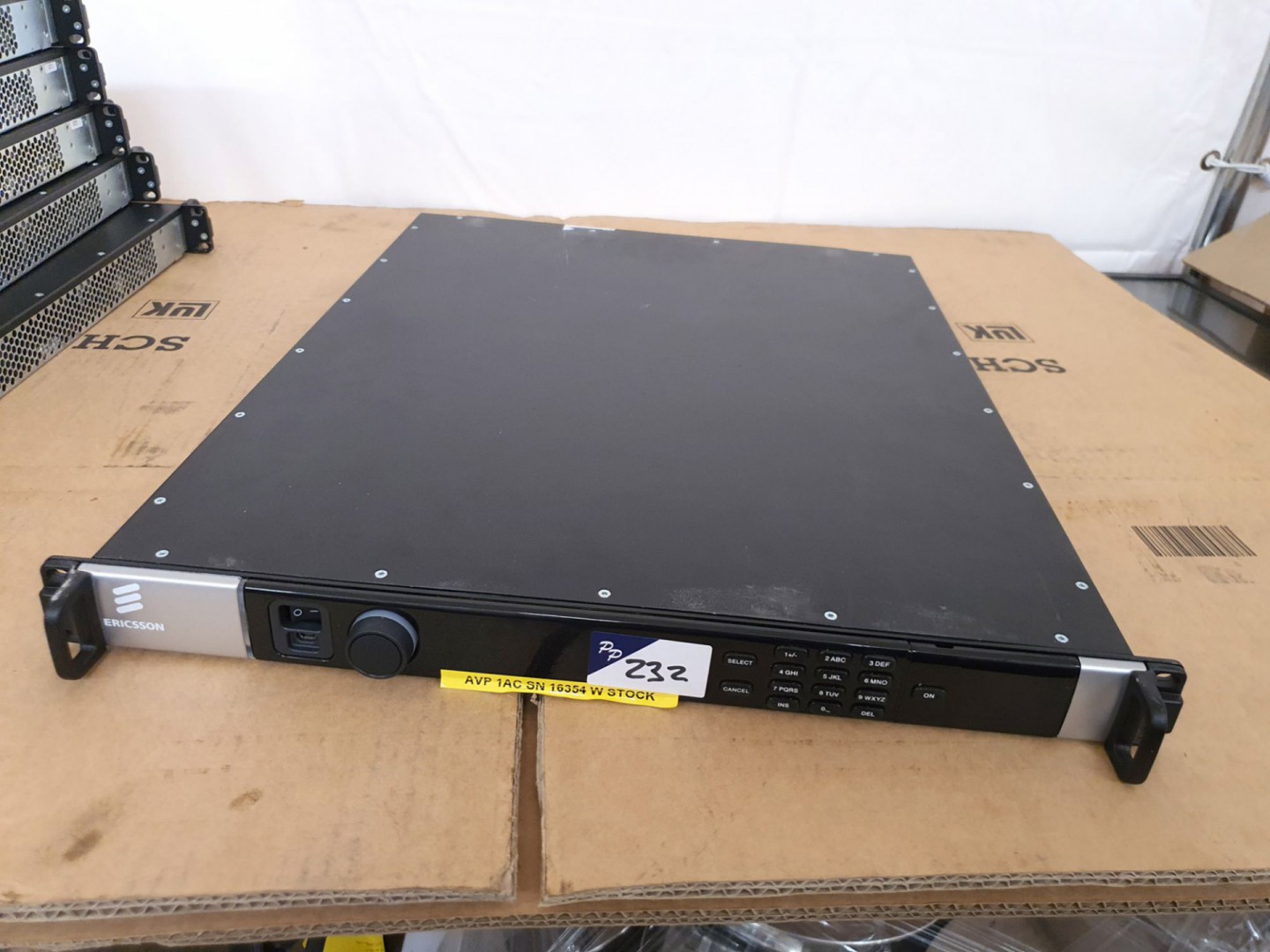 Ericsson AVP4000 encoder with EI9001 plug in card