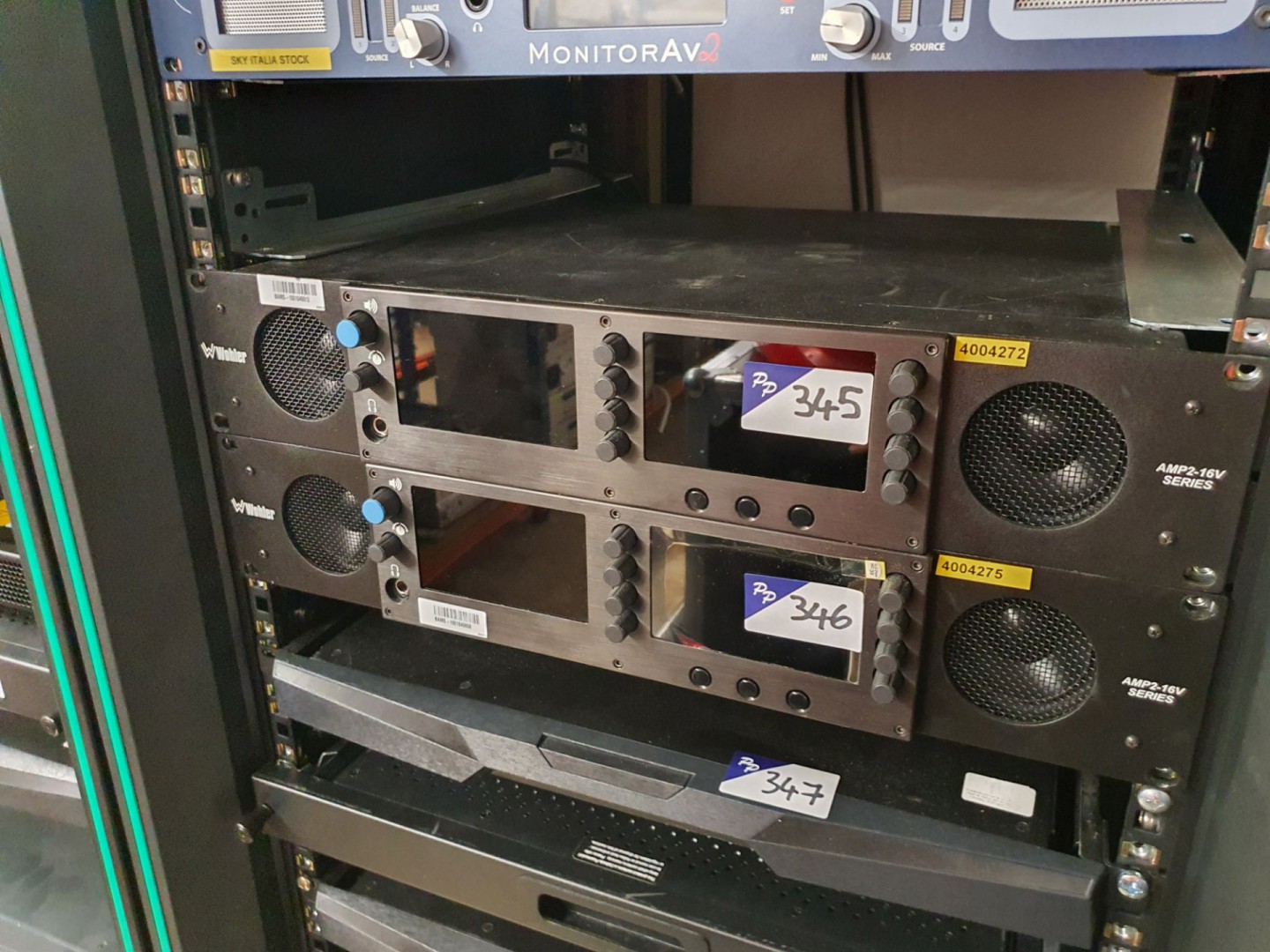 Wohler AMP2-16V audio & video monitor