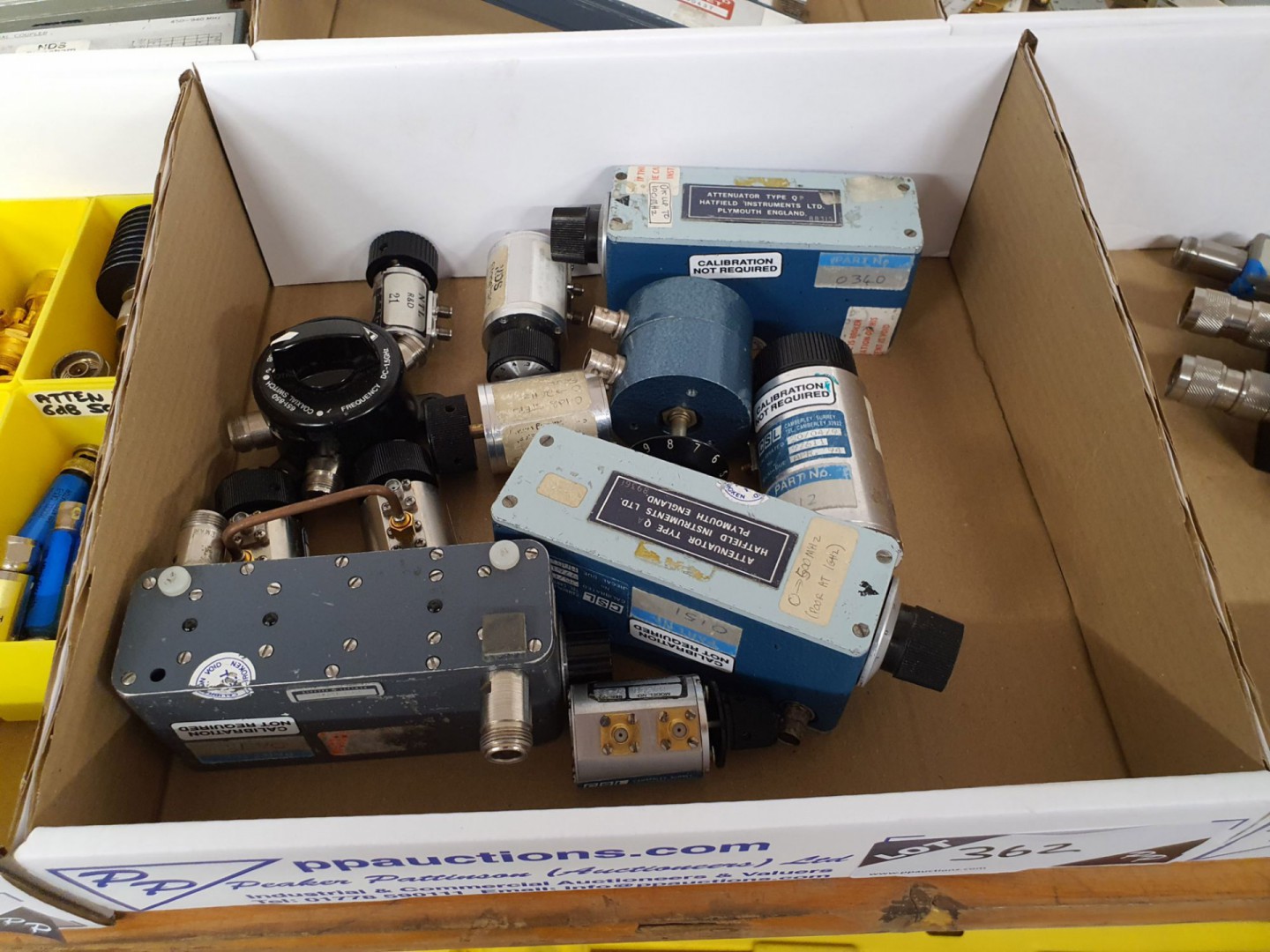 Qty various Hatfield QA attenuator, TexscanRA100,...