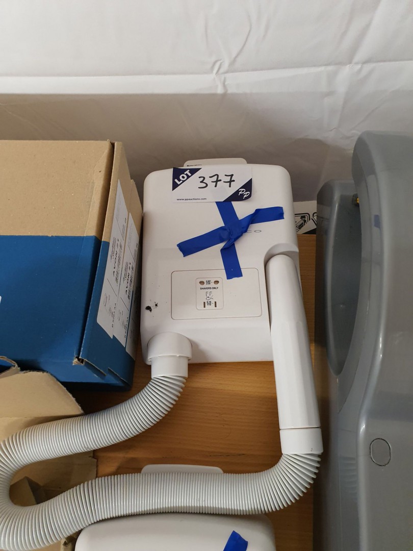 Hyco electric hair dryer & shaving point