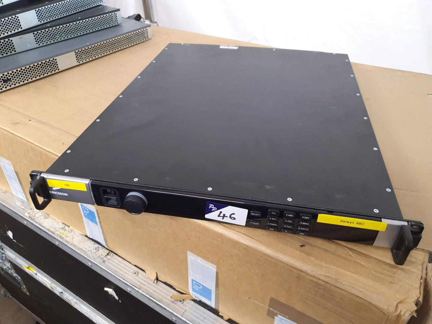 Ericsson RX9500 descrambler with 2x DVB-C1 descram...