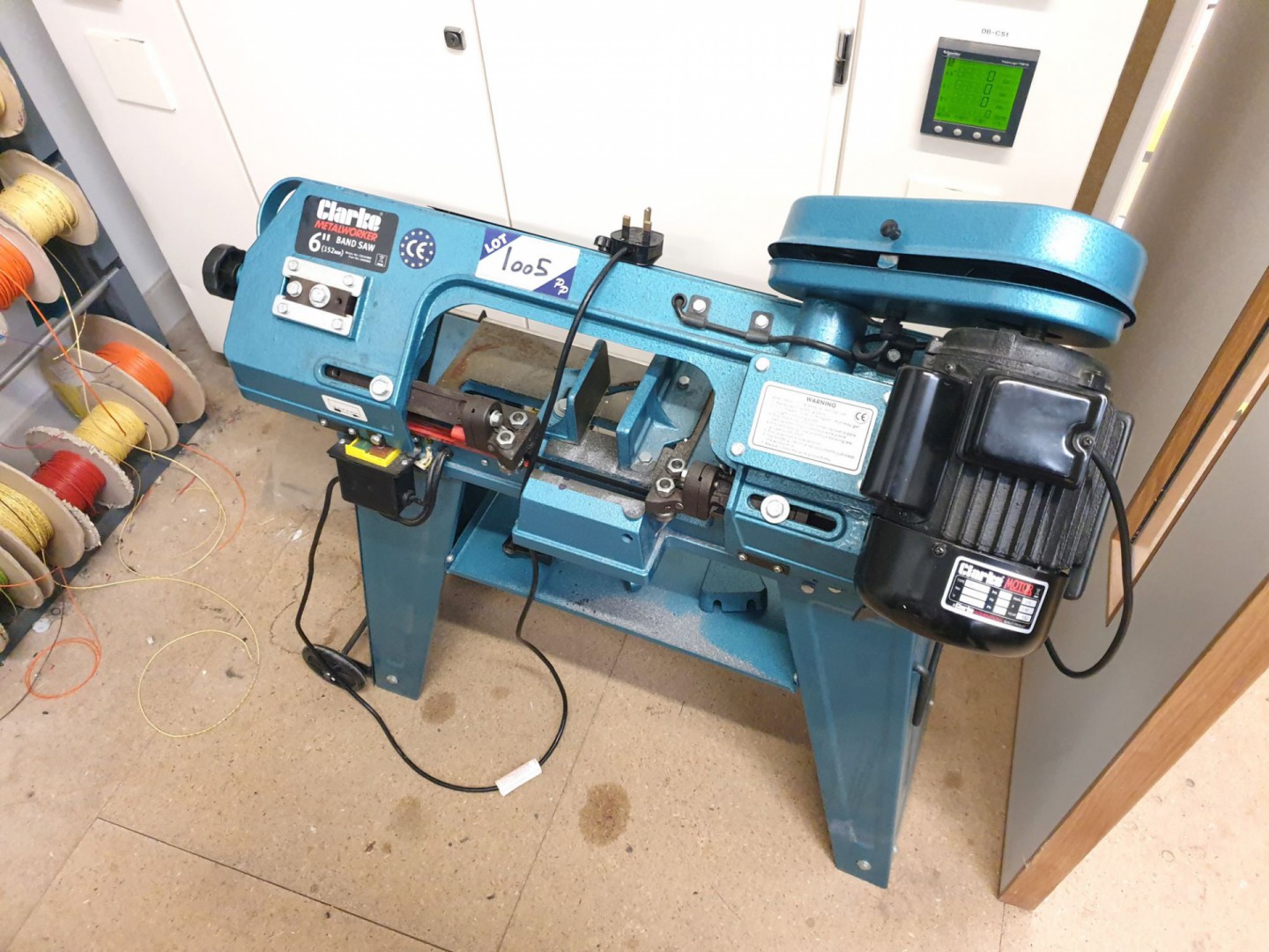 Clarke CB545MD 6" bandsaw, 240v with vice