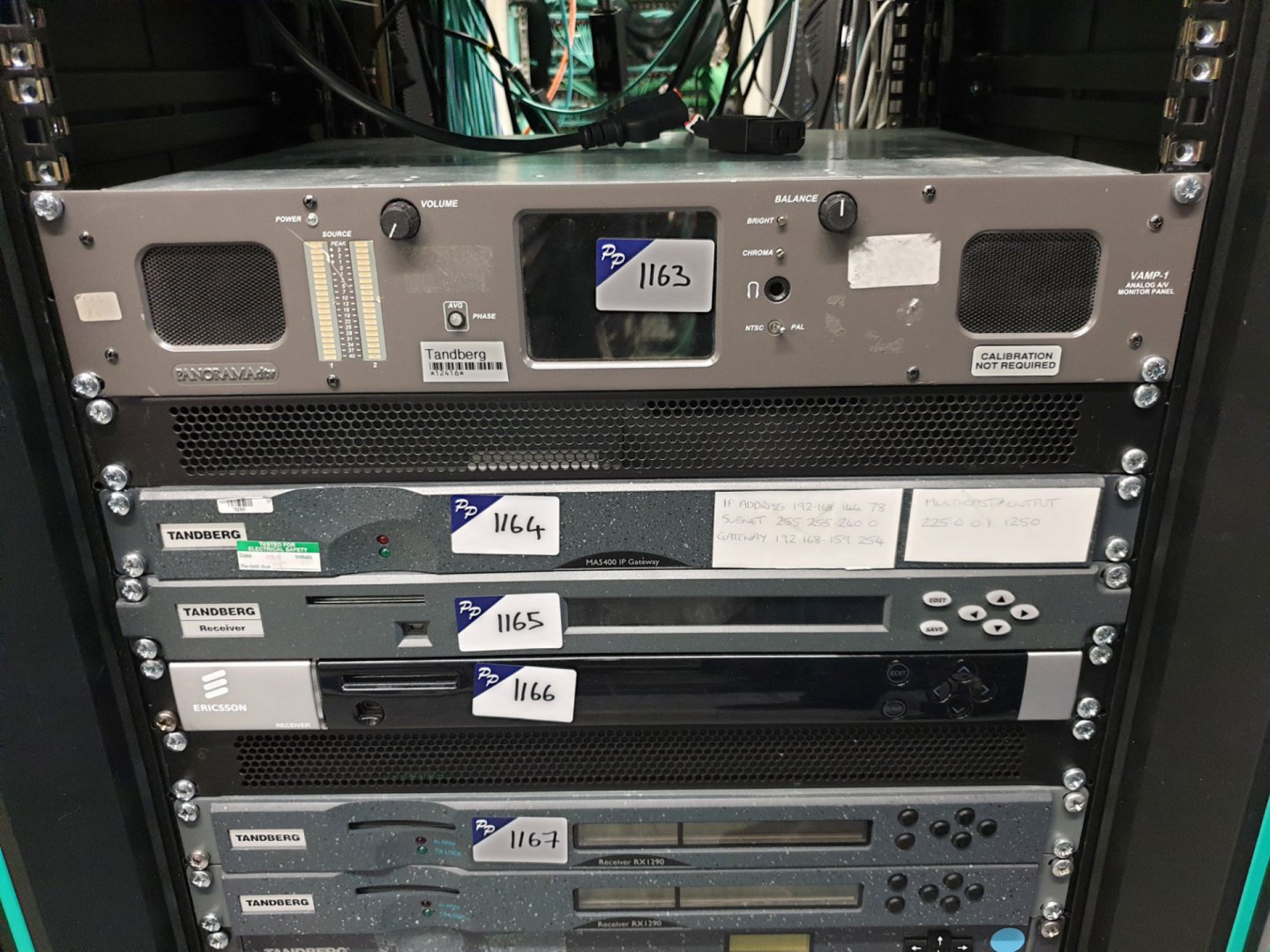 Tandberg RX8200 receiver