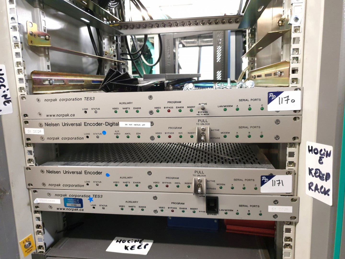 Norpak TES3 universal encoder