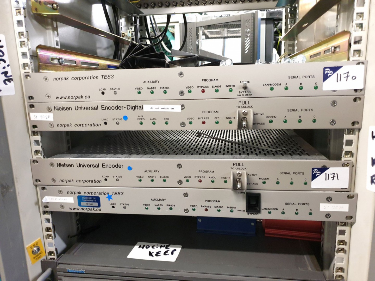Norpak TES3 universal encoder