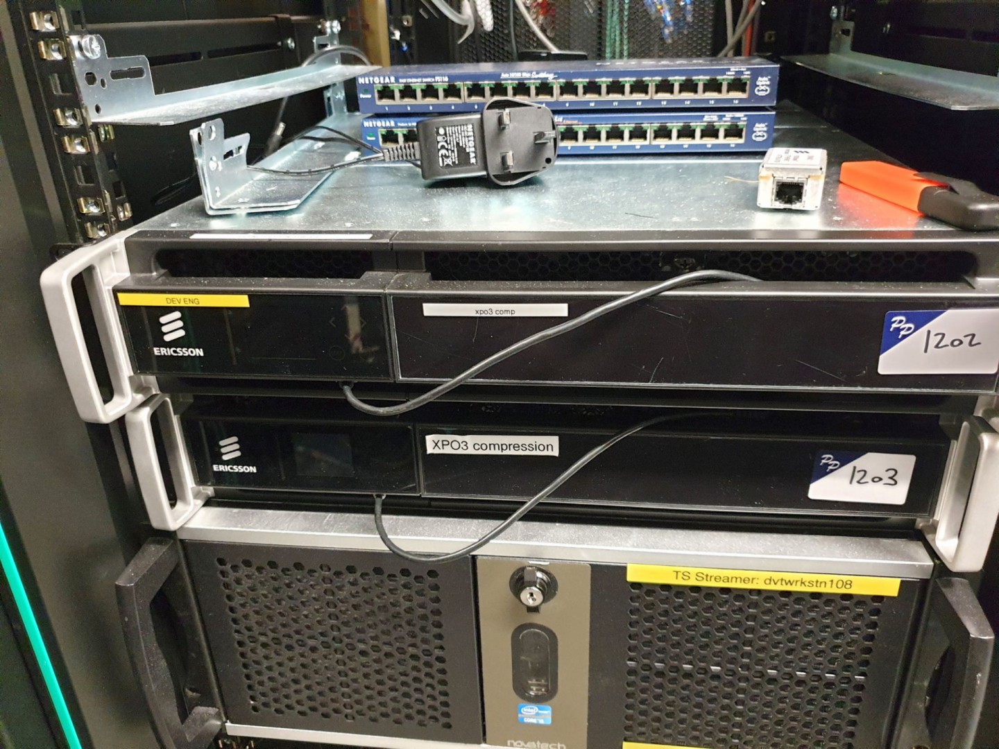 Ericsson AVP1000 stream processor